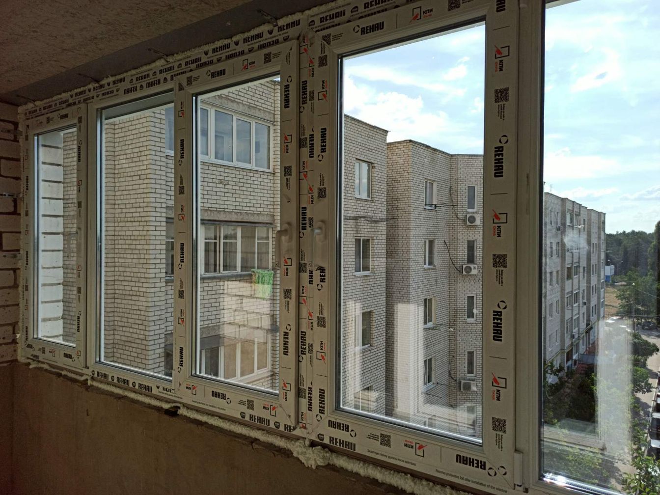 Реализованный проект: остекление балкона или лоджии