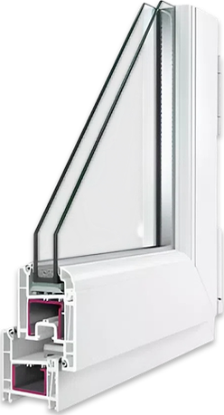 Профильная система РЕХАУ Thermolock в разрезе