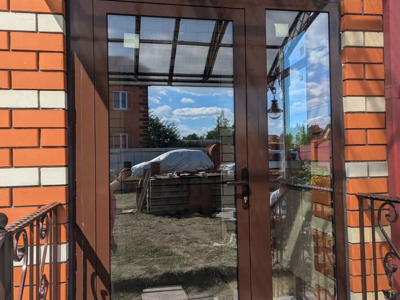 Входная группа в частный дом в пгт Северный Белгородской области
